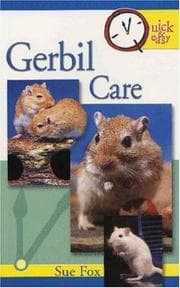 Tapa de Quick & Easy Gerbil Care