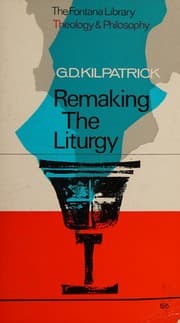 Tapa de Remaking the liturgy (The Fontana library: theology and philosophy)