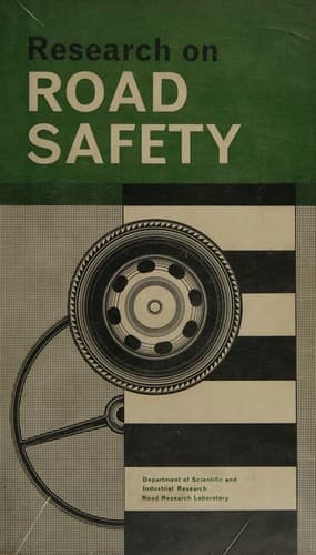 Tapa de Research on Road Safety