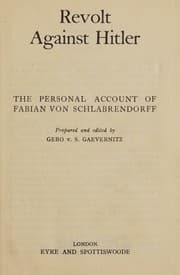 Tapa de Revolt Against Hitler