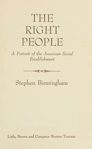 Tapa de The Right People
