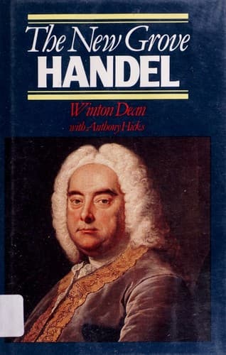 Tapa de The New Grove Handel