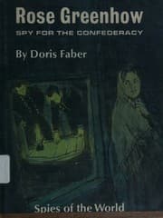 Tapa de Rose Greenhow, Spy for the Confederacy