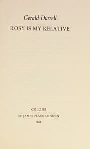 Tapa de Rosy Is My Relative 1ST Uk Edition