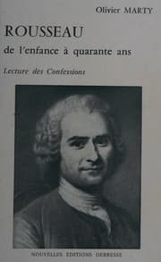 Tapa de Rousseau de l'enfance a quarante ans