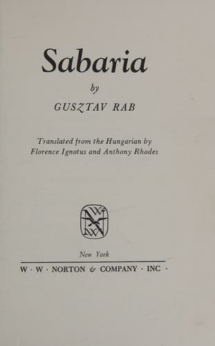 Tapa de Sabaria