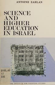 Tapa de Science and higher education in Israel