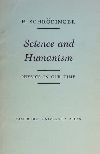 Tapa de Science and humanism