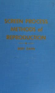 Tapa de Screen process methods of reproduction