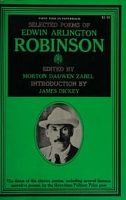 Tapa de Selected Poems Of Edwin Arlington Robinson