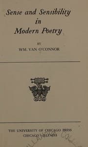 Tapa de Sense and sensibility in modern poetry (Barnes & Noble university paperbacks)