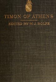 Tapa de Shakespeare's Tragedy of Timon of Athens