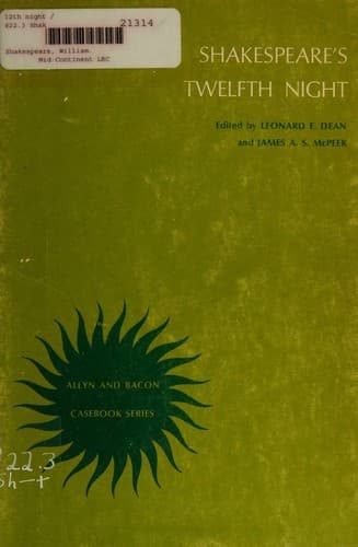 Tapa de Shakespeare's Twelfth Night