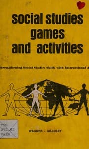 Tapa de Social studies games and activities;