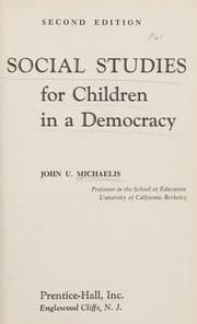 Tapa de Social studies for children in a democracy