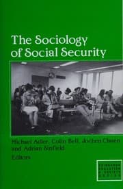 Tapa de The sociology of social security