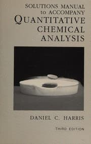 Tapa de Solutions manual to accompany Quantitative chemical analysis