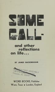 Tapa de Some gall--and other reflections on life ..