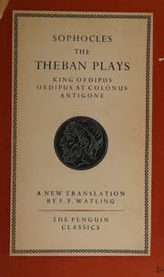 Tapa de Sophocles the Theban Plays