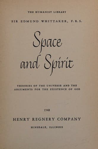 Tapa de Space and spirit