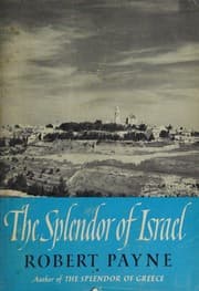 Tapa de The splendor of Israel