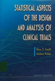 Tapa de Statistical aspects of the design and analysis of clinical trials