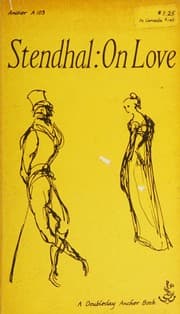 Tapa de Stendhal on love