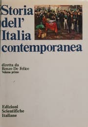 Tapa de Storia dell'Italia contemporanea