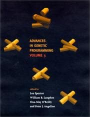 Tapa de Advances in Genetic Programming