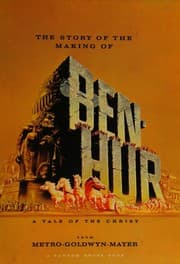 Tapa de The Story of the Making of Ben-Hur.