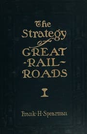 Tapa de The Strategy of Great Railroads.