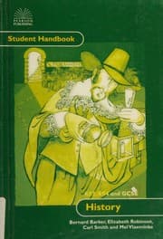 Tapa de Student handbook for history
