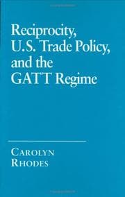 Tapa de Reciprocity, U.S. trade policy, and the GATT regime