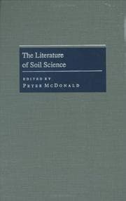 Tapa de The Literature of soil science