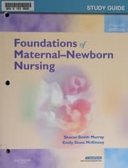 Tapa de Study guide, Foundations of maternal-newborn nursing