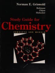Tapa de Study guide for Chemistry-concepts and models