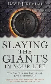 Tapa de STUDY GUIDE Slaying the Giants in Your Life