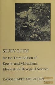Tapa de Study guide for the third edition of Keetonand McFadden's Elements of biological science
