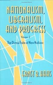 Tapa de Nationalism, Liberalism, and Progress, Volume 2