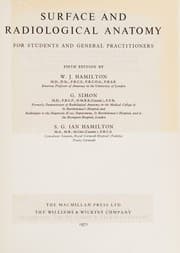 Tapa de Surface and radiological anatomy for students and general practitioners