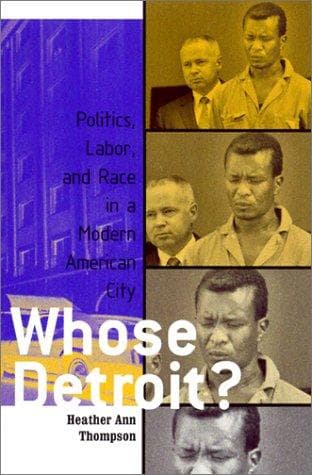 Tapa de Whose Detroit