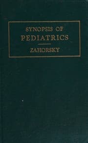 Tapa de Synopsis of pediatrics,