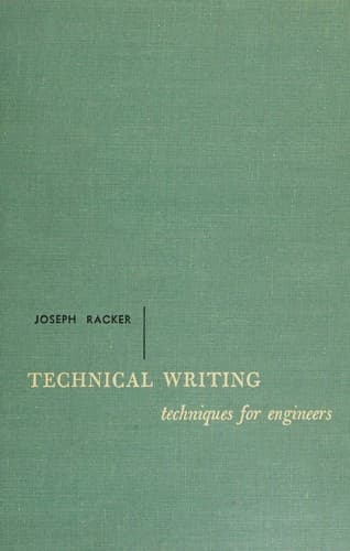 Tapa de Technical writing techniques for engineers