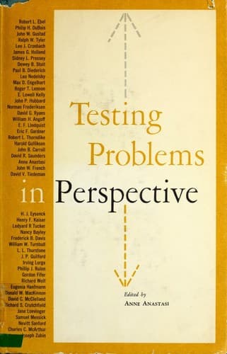 Tapa de Testing problems in perspective