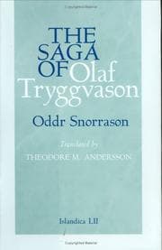 Tapa de The Saga of Olaf Tryggvason (Islandica, 52)