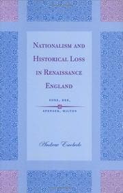Tapa de Nationalism and historical loss in Renaissance England