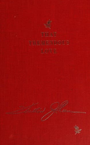 Tapa de That Tremendous Love
