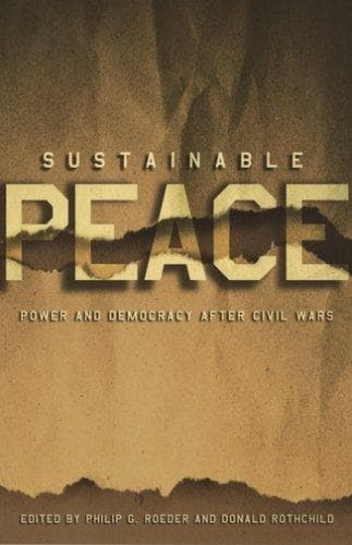 Tapa de Sustainable Peace
