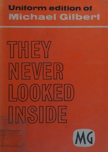 Tapa de They never looked inside