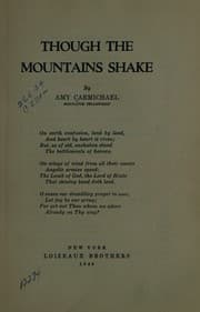 Tapa de Though the Mountains Shake